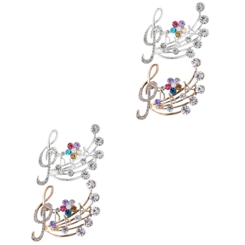 Healvian 2 Sätze Broschennadel Anstecknadel Für Kleidung Musiknoten Brosche Modische Urlaubsbroschen Für Frauen Anstecknadeln Musikschmuck Musiknoten Anstecknadel 2 Stück * 2 Healvian 2 Sätze Broschennadel Anstecknadel Für Kleidung Musiknoten Brosche Modische Urlaubsbroschen Für Frauen Anstecknadeln Musikschmuck Musiknoten Anstecknadel 2 Stück * 2 von Healvian