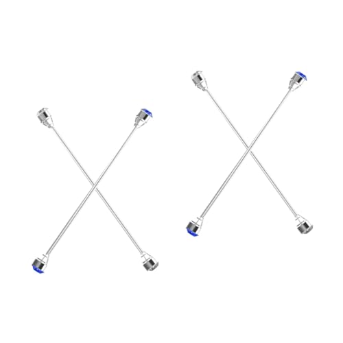 Healvian 2 Sätze Krawattennadel Mit Strassverzierung Kragennadel Für Herren Für Anzüge Stilvolles Accessoire Für Besondere Anlässe 2 Stück * 2 von Healvian