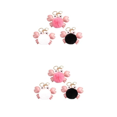 Healvian 2 Sätze Kreativer Schlüsselanhänger Im Design Teiliges Umweltfreundlichem Pu Vielseitig Einsetzbar Für Taschen Rucksäcke Schlüssel Cartoon Pendant Wassermelonenrot 3 Stücke * 2 von Healvian