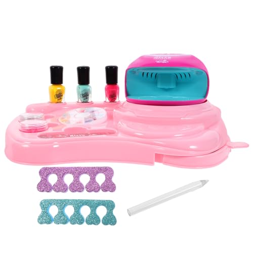 Healvian 2 Sätze Nail-Art-Set Spielzeug kinder spielset kinder dekor Kinderspielzeug Mädchenspielzeug Nagelkunstset als Geburtstagsgeschenk Nailart-Set für Kinder Maniküre von Healvian