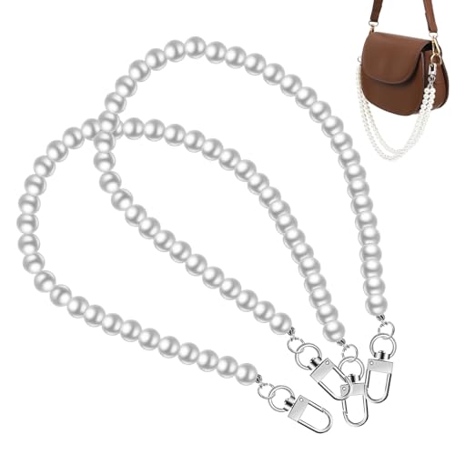 Healvian 2 Sätze Retro Imitation Perlen Hosenkette Metall Für Jeans Und Kleider Modisches Accessoire Für Damen Und Herren Strapazierfähig Und Vielseitig Einsetzbar 2 Stücke * 2 von Healvian