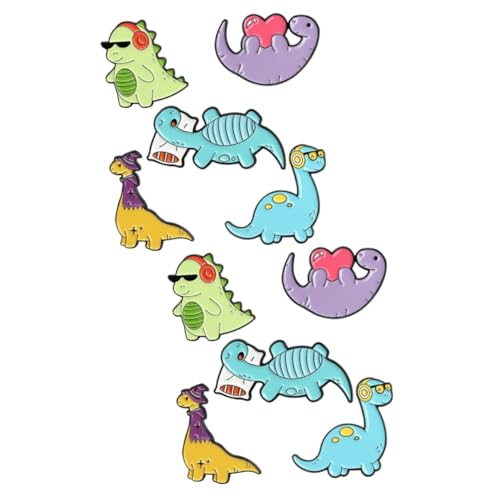 Healvian 2 Sätze Teiliges Cartoon Broschen Niedliche Tier Anstecknadeln Für Kleidung Taschen Hüte Kreative Geschenkidee Für Erwachsene 5 Stück * 2 von Healvian