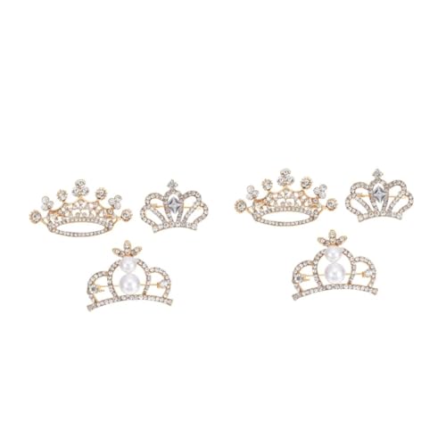 Healvian 2 Sätze Teiliges Design Brosche Für Damen Funkelnde Anstecknadel Zur Dekoration Von Kleidung Taschen Schals Modisches Accessoire Langlebigem Legierungsmaterial 3 Stück * 2 Healvian 2 Sätze Teiliges Design Brosche Für Damen Funkelnde Anstecknadel Zur Dekoration Von Kleidung Taschen Schals Modisches Accessoire Langlebigem Legierungsmaterial 3 Stück * 2 von Healvian