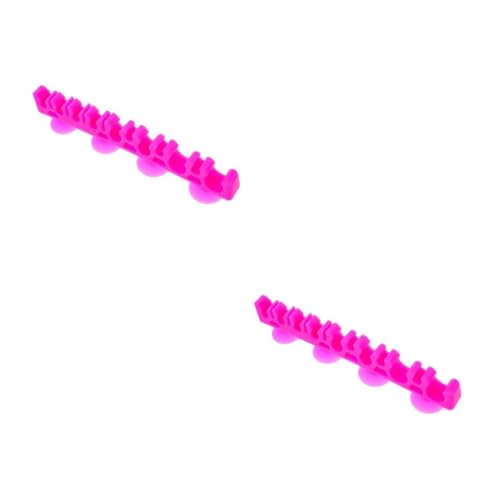 Healvian 2 Stck Make Up Pinselhalter aus Silikon Kompakter Kosmetik Organizer und Trocknungsständer Formschützender Aufbewahrungsständer für Make Up Pinsel Platzsparend und Langlebig von Healvian