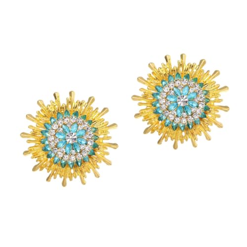 Healvian 2 Stck. Einfacher Rhinestone Brosche mit Tulpenform für Damen Multifunktionale Anstecknadel Schmuckaccessoire für Hochzeit Party Kreatives Design mit Funkelnden Rhinestones von Healvian