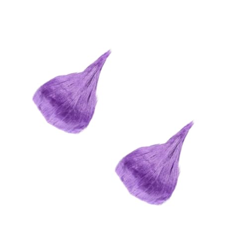 Healvian 2 Stck. Flammen Perücke Karneval Haar Accessoire Hochwertiger Synthetischer Verstellbares Netz Auffällige Cosplay Perücke für Erwachsene und Geeignet für Halloween und Themenpartys von Healvian