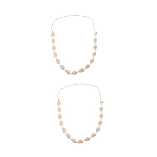 Healvian 2 Stck. Goldene Metall Taillenkette mit Design Verstellbar Modisches Accessoire für Frauen für Partys Festivals Weihnachten Healvian 2 Stck. Goldene Metall Taillenkette mit Design Verstellbar Modisches Accessoire für Frauen für Partys Festivals Weihnachten von Healvian