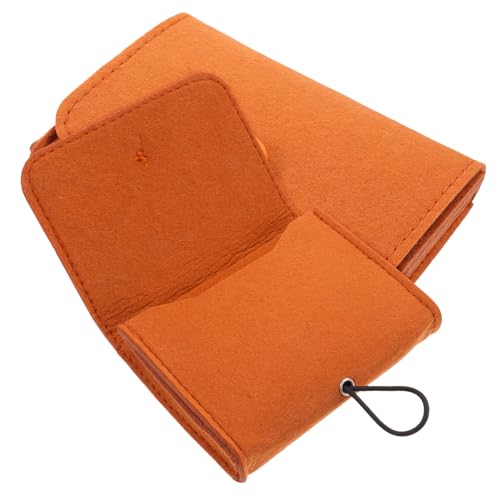 Healvian 2 Stück Ätherische Öle Aufbewahrungstasche aus Filz Tragbare Organizer Tasche für Ätherische Öle Flaschen Reisetasche für Aromatherapie Sicheres Material Praktisch für Zuhause und von Healvian