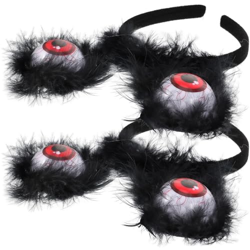 Healvian 2stücke Halloween Haarreif Mit Gruseligen Augen Kreative Party-dekoration Bequemes Kostümzubehör Für Unvergessliche Feiern von Healvian