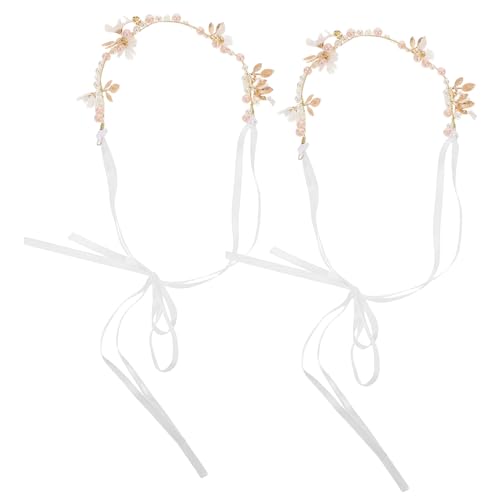 Healvian 2 Stück Blumenkranz Haarreif Teiliges Leichtes Flexibles Stirnband mit Künstlichen Blumen für Brautjungfern Hochzeiten Partys Boho Outdoor Accessoire Healvian 2 Stück Blumenkranz Haarreif Teiliges Leichtes Flexibles Stirnband mit Künstlichen Blumen für Brautjungfern Hochzeiten Partys Boho Outdoor Accessoire von Healvian