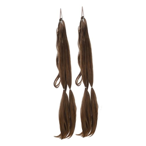 Healvian 2 Stück Braided Ponytail Extension Hochtemperaturdraht Wrap Around Stil Weiches Synthetikhaar Natürliche Optik Wiederverwendbar Für Frauen und Schwarze Damen Healvian 2 Stück Braided Ponytail Extension Hochtemperaturdraht Wrap Around Stil Weiches Synthetikhaar Natürliche Optik Wiederverwendbar Für Frauen und Schwarze Damen von Healvian