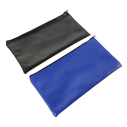 Healvian 2 Stück Buggy Tasche Mit Reißverschluss Faltbare Münzgeldtasche Für Kleine Bargeldtaschen Damen Bankgeldtaschen Wiederverwendbare Taschen Marineblau Gepäck Tragbarer von Healvian