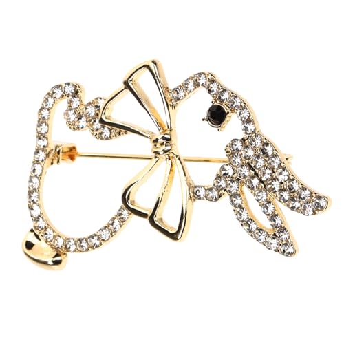 Healvian 2 Stück Cartoon Kaninchen Broschen aus Legierung Kreative Anstecknadeln für Jacken Modische Kleidung Dekoration Niedliche Hasen Pins für Damen und Mädchen für Geburtstage und von Healvian