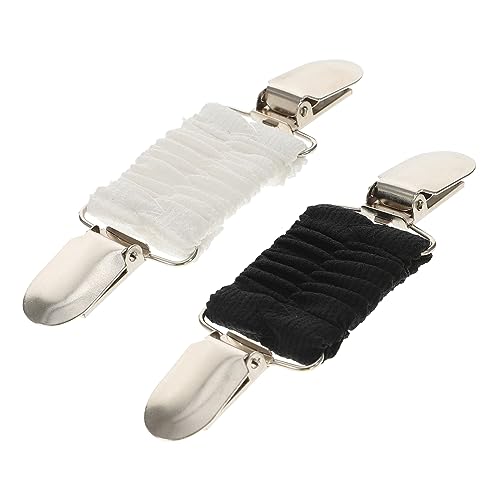 Healvian 2 Stück Damen Cardigan Clips Schal Broschen Elastische Expose Shawl Pins Kleine Broschen für Kleidung Pullover Schal Vielseitig und Praktisch von Healvian