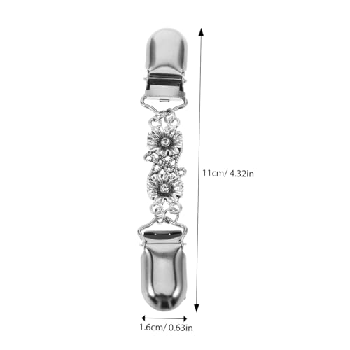 Healvian 2 Stück Damen Cardigan Clips mit Strass Pullover Clip Vielseitig als Schal oder Broschen Robust und Elegant für Festliche Anlässe Wie Bankette und Bälle Geeignet Healvian 2 Stück Damen Cardigan Clips mit Strass Pullover Clip Vielseitig als Schal oder Broschen Robust und Elegant für Festliche Anlässe Wie Bankette und Bälle Geeignet von Healvian