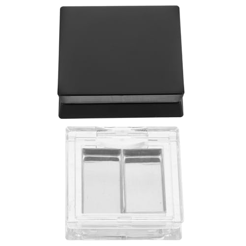 Healvian 2 Stück Diy Lippenstift und Lidschatten Palette Teiliges mit Aluminium Fächern für Contouring Highlighter und Concealer Leere Make Up Palette für Kreative Looks und Reisen von Healvian