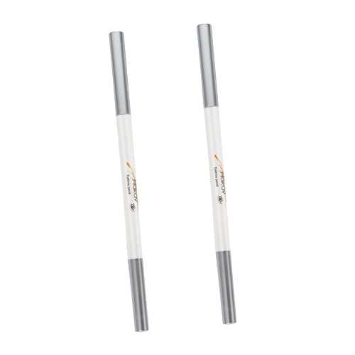 Healvian 2stücke Augenbrauenstifte Mit Bürste Wasserfest Für Natürliche Augenbrauenform Inklusive Naturgrau Und Präzises Augenbrauen-make-up-tool von Healvian
