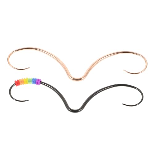Healvian 2 Stück Edelstahl Nasenring Schnurrbart Septum Piercing Schmuck für Damen und Herren Rostfrei Langlebig Modisch Auffällig Einfache Installation Healvian 2 Stück Edelstahl Nasenring Schnurrbart Septum Piercing Schmuck für Damen und Herren Rostfrei Langlebig Modisch Auffällig Einfache Installation von Healvian