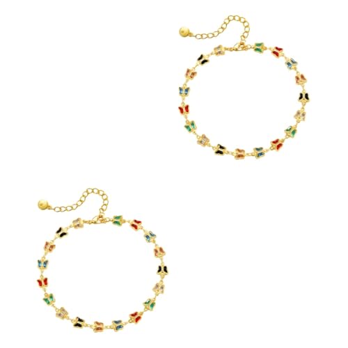Healvian 2 Stück Frauen Fußkette mit Geometrischem Handgefertigte Goldfarbene Fußschmuck für Sommer Verstellbare Anklet für Strand Besondere Anlässe Healvian 2 Stück Frauen Fußkette mit Geometrischem Handgefertigte Goldfarbene Fußschmuck für Sommer Verstellbare Anklet für Strand Besondere Anlässe von Healvian