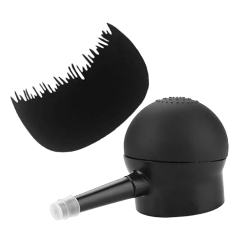 Healvian 2 Stück Haarfaserspray Sprühdüse und Kamm Teilig für Männer und Frauen Natürlicher Haarvolumen Booster Einfach Anzuwenden Langlebig Tragbar bei Dünnem Haar und Haarausfall von Healvian