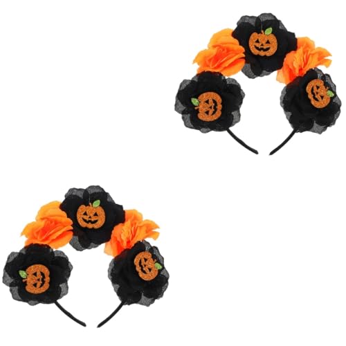 Healvian 2 Stück Halloween Blumenkopfschmuck für Damen Wiederverwendbares Haarband mit Feinen Handwerkskünsten für Kostümpartys und Cosplay Events Healvian 2 Stück Halloween Blumenkopfschmuck für Damen Wiederverwendbares Haarband mit Feinen Handwerkskünsten für Kostümpartys und Cosplay Events von Healvian