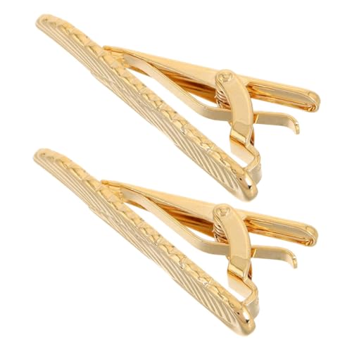 Healvian 2 Stück Herren Krawattenklammer Flügel Design Eleganter Rutschfester Krawattenhalter für Business Hochzeiten Formelle Anlässe Langlebig und Einfach zu Bedienen von Healvian