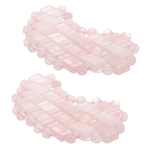 Healvian 2 Stück Jade Augenmaske Mondform Kühlend und Wärmend Polierte Jade für Natürliche Massage und Blutzirkulation Tragbare Schlafmaske für Frauen Vielseitig für Augen Gesicht Hals und Healvian 2 Stück Jade Augenmaske Mondform Kühlend und Wärmend Polierte Jade für Natürliche Massage und Blutzirkulation Tragbare Schlafmaske für Frauen Vielseitig für Augen Gesicht Hals und von Healvian