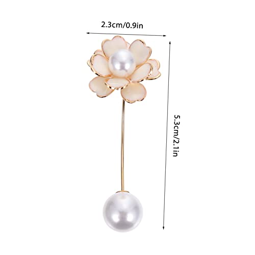 Healvian 2 Stück Kamelien Blumenbroschen Legierung Kragen Anstecker Anti Peering Broschen für Damen Elegantes Zubehör für Schals und Jacken Healvian 2 Stück Kamelien Blumenbroschen Legierung Kragen Anstecker Anti Peering Broschen für Damen Elegantes Zubehör für Schals und Jacken von Healvian
