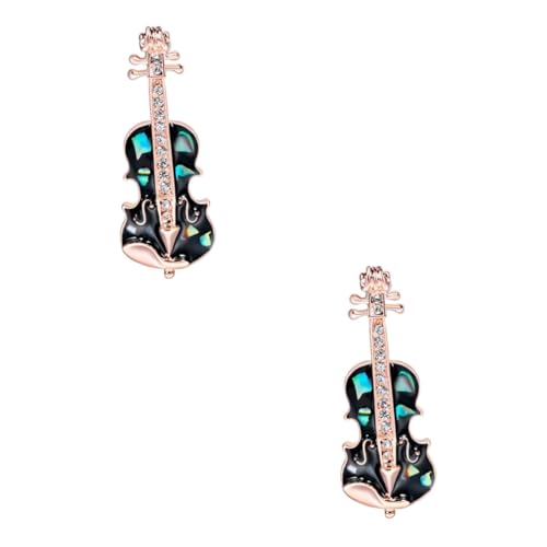 Healvian 2 Stück Lackierte Corsage -Stifte Mädchen Broschen Musikinstrumente Brosche Musikalische Reversbrosche Musik-Schmuck-Brosche Musikalische Brosche Legierung Healvian 2 Stück Lackierte Corsage -Stifte Mädchen Broschen Musikinstrumente Brosche Musikalische Reversbrosche Musik-Schmuck-Brosche Musikalische Brosche Legierung von Healvian