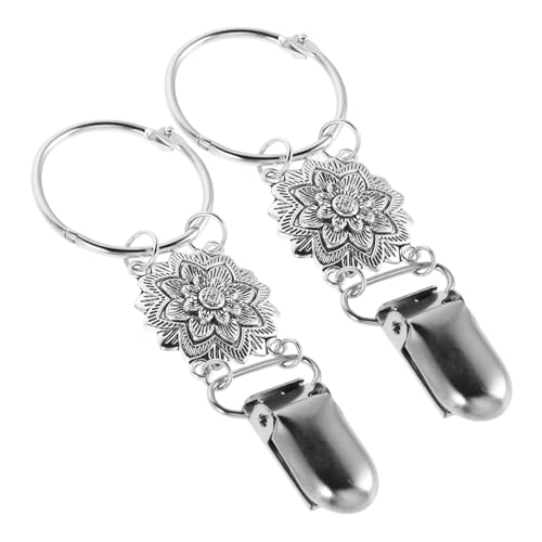 Healvian 2er-pack Reise-hutclip Baseballkappenträger Für Rucksacktaschen Zubehör Huthalter Für Männer Und Frauen Outdoor-krempenform von Healvian