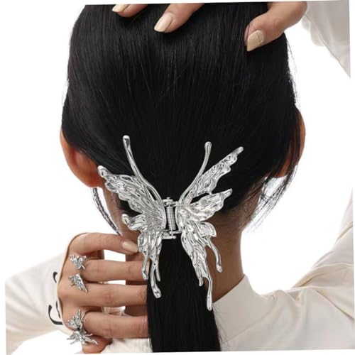 Healvian 2 Stück Metall Haarklammern Haarspangen Damen Stabil und Elegant Für Alltag Sport Kochen und Make Up von Healvian