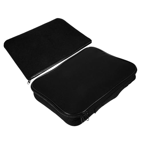 Healvian 2 Stück Multilagige Dokumententasche mit Schloss Tragbarer Aktenorganizer Große Kapazität Abschließbarer Multifunktionaler Aufbewahrungsbeutel für Pässe Briefe und Wertgegenstände von Healvian