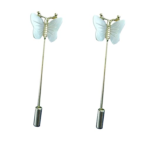 Healvian 2 Stück Muschelbrosche Braut Hochzeit Brosche Mädchenbrosche Staschpunkt Weiß Healvian 2 Stück Muschelbrosche Braut Hochzeit Brosche Mädchenbrosche Staschpunkt Weiß von Healvian