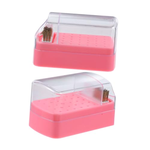 Healvian 2 Stück Nagelbohrer Halter mit Organizer für Nagelwerkzeuge Tragbare Aufbewahrungsbox für Maniküre Langlebig und Leicht zu Reinigen für Zuhause und Salon Healvian 2 Stück Nagelbohrer Halter mit Organizer für Nagelwerkzeuge Tragbare Aufbewahrungsbox für Maniküre Langlebig und Leicht zu Reinigen für Zuhause und Salon von Healvian