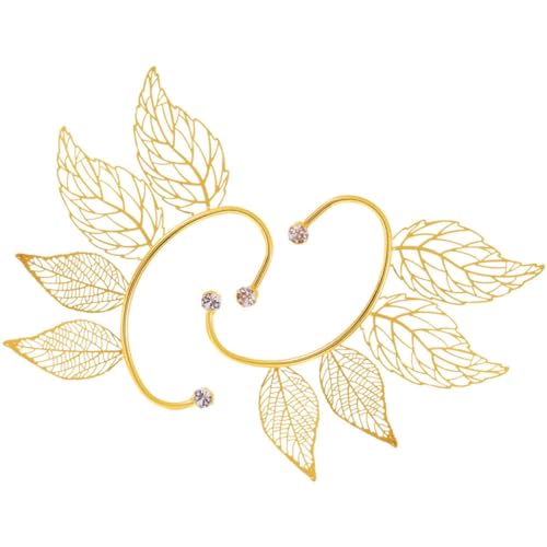 Healvian 2 Stück Ohrklemmen Piercing Damen Clip Knorpel Ohrringe Ästhetische Ohrwraps Ohrschmuck für von Healvian