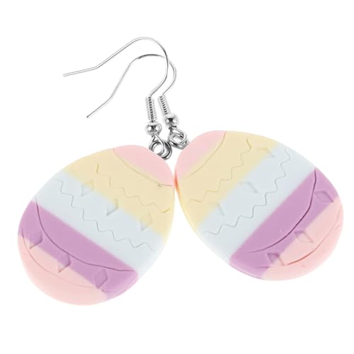 Healvian 2stücke Süße Handgemachte Osterhasenohrringe Aus Polymer Für Frauen Frühlingsdekor Ostern Feiertage Party Accessoires Geschenkidee von Healvian