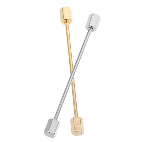 Healvian 2 Stück Pin -pin -set Für Männer Gold Binden Krawattenklammern Herrenbindung Modische Kragennadel Krawattennadeln Krawattennadelverschluss Kragenkettenclips Kragenclips Legierung Healvian 2 Stück Pin -pin -set Für Männer Gold Binden Krawattenklammern Herrenbindung Modische Kragennadel Krawattennadeln Krawattennadelverschluss Kragenkettenclips Kragenclips Legierung von Healvian