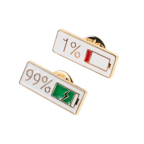 Healvian 2 Stück Power-Brosche fur paare für Paare Cute Anstecker Batterie-Anstecker Kawaii Anstecker Batterieautozubehör Anstecknadeln für Hüte Schalnadel Zinklegierung Healvian 2 Stück Power-Brosche fur paare für Paare Cute Anstecker Batterie-Anstecker Kawaii Anstecker Batterieautozubehör Anstecknadeln für Hüte Schalnadel Zinklegierung von Healvian