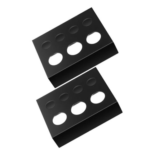 Healvian 2stücke Tintenbecherhalter Aus Metall Pigmentständer Für Tattoo-tools Tintenregal Zum Organisieren Für Schreibtisch Und Bastelbereich von Healvian