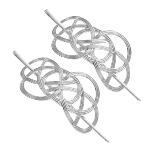 Healvian 2stücke Vintage Haarstäbchen Für Frauen Retro Stil Haarnadel Dekorative Haarstäbe Chinesische Haarstäbchen Haarstyling-accessoires Für Mädchen Und Damen von Healvian