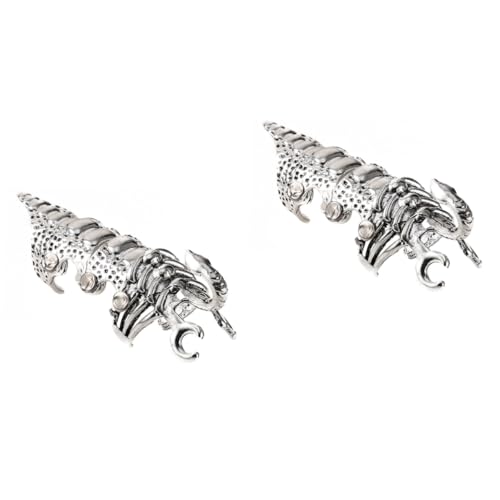 Healvian 2 Stück Retro Scorpion Ring für Frauen Verstellbarer Offener Finger Schmuck Einzigartiger Ring für Verschiedene Anlässe Stapelring oder Gelenkring Healvian 2 Stück Retro Scorpion Ring für Frauen Verstellbarer Offener Finger Schmuck Einzigartiger Ring für Verschiedene Anlässe Stapelring oder Gelenkring von Healvian