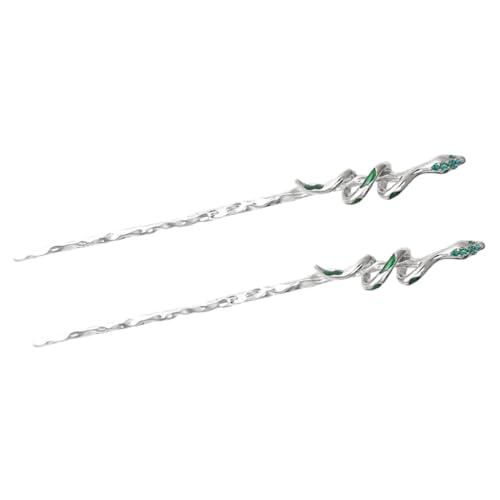 Healvian Haarstäbe Schlangen Schlangenhaarnadel Haarschmuck Für Mädchen Und Frauen Cosplay von Healvian