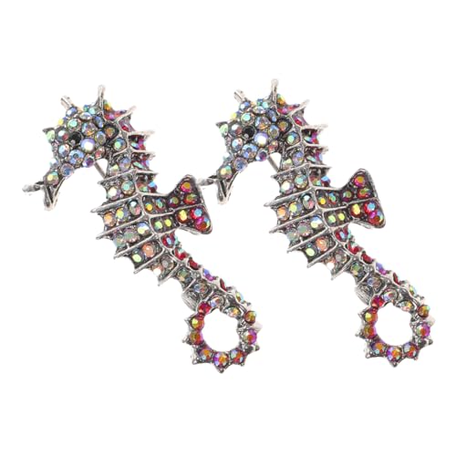 Healvian 2 Stücke Strass Brosche Pin Bunte Tierbroschen Robustem Metall Hochzeitsaccessoire für Frauen und Mädchen Einzigartiges Design für Kleidung und Taschen Healvian 2 Stücke Strass Brosche Pin Bunte Tierbroschen Robustem Metall Hochzeitsaccessoire für Frauen und Mädchen Einzigartiges Design für Kleidung und Taschen von Healvian