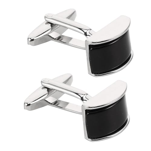 Healvian 2 Stück Stilvolle Französische Manschetten für Formelle Anlässe Partys Hemdaccessoires für Besondere Gelegenheiten von Healvian