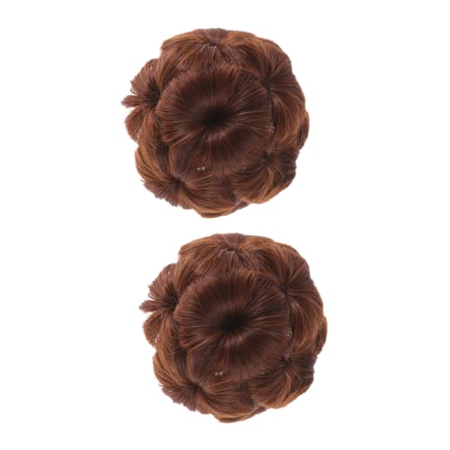 Healvian 2 Stück Teiliges Haarklammer mit Blumen Design Hitzebeständig Knotenfrei als Dutt Haarfixierer für Damen Stilvolle Haarverlängerung und Ponytail Deko in Hellbraun Healvian 2 Stück Teiliges Haarklammer mit Blumen Design Hitzebeständig Knotenfrei als Dutt Haarfixierer für Damen Stilvolle Haarverlängerung und Ponytail Deko in Hellbraun von Healvian