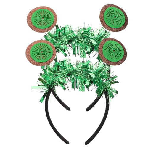 Healvian 2 Stück Teiliges Haarreif Kreativer Haarschmuck mit Frischem Obst Motiv Modisches Haarband für Partys und Festliche Anlässe Geeignet für Damen Auffällige Haar Dekoration von Healvian