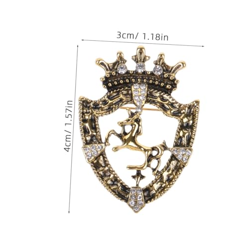 Healvian 2 Stück Teiliges Herren Broschen Set Vintage Design aus Langlebiger Zinklegierung mit Funkelnden Strasssteinen Anstecknadeln für Anzug Hochzeit Party und Formelle Anlässe Antikes Healvian 2 Stück Teiliges Herren Broschen Set Vintage Design aus Langlebiger Zinklegierung mit Funkelnden Strasssteinen Anstecknadeln für Anzug Hochzeit Party und Formelle Anlässe Antikes von Healvian