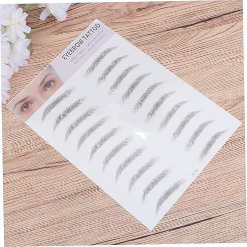 Healvian 2 Stück Teiliges Imitation Augenbrauen Sticker Haarähnliche Temporäre Augenbrauen Transfers Einfach Anzuwenden Hautschonend Geeignet für Männer und Frauen Natürlich Volles Healvian 2 Stück Teiliges Imitation Augenbrauen Sticker Haarähnliche Temporäre Augenbrauen Transfers Einfach Anzuwenden Hautschonend Geeignet für Männer und Frauen Natürlich Volles von Healvian