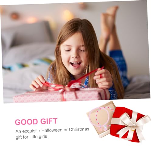 Healvian 2 Stück Teiliges Kinderhalsketten Acryl sonnenblumen Kirschblüten anhänger Leichte Süße Perlenkette für Mädchen Modisches Schmuck accessoire zum Kombinieren mit Alltags von Healvian