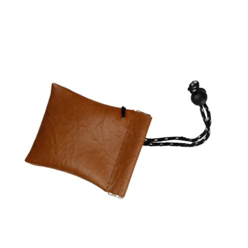 Healvian 2 Stück Teiliges Mini Portemonnaie aus PU Kompakte Geldbörse und Ohrhörer Aufbewahrungstasche Kleines Leichtes Schlüssel und Münzfach Praktische Umhängetasche für Damen und Herren von Healvian